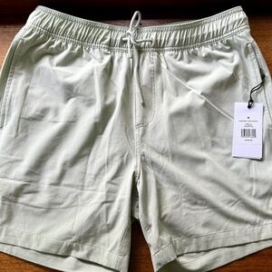 Onia Mens  Comfort Lined Swim Short, Seafoam